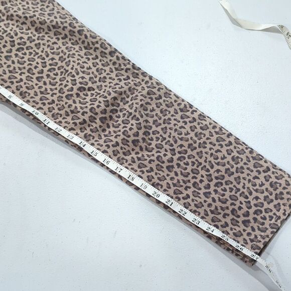 Rebecca Taylor La Vies Women Jeans 29 Tan Ocelot Ines Jean - Picture 10 of 10